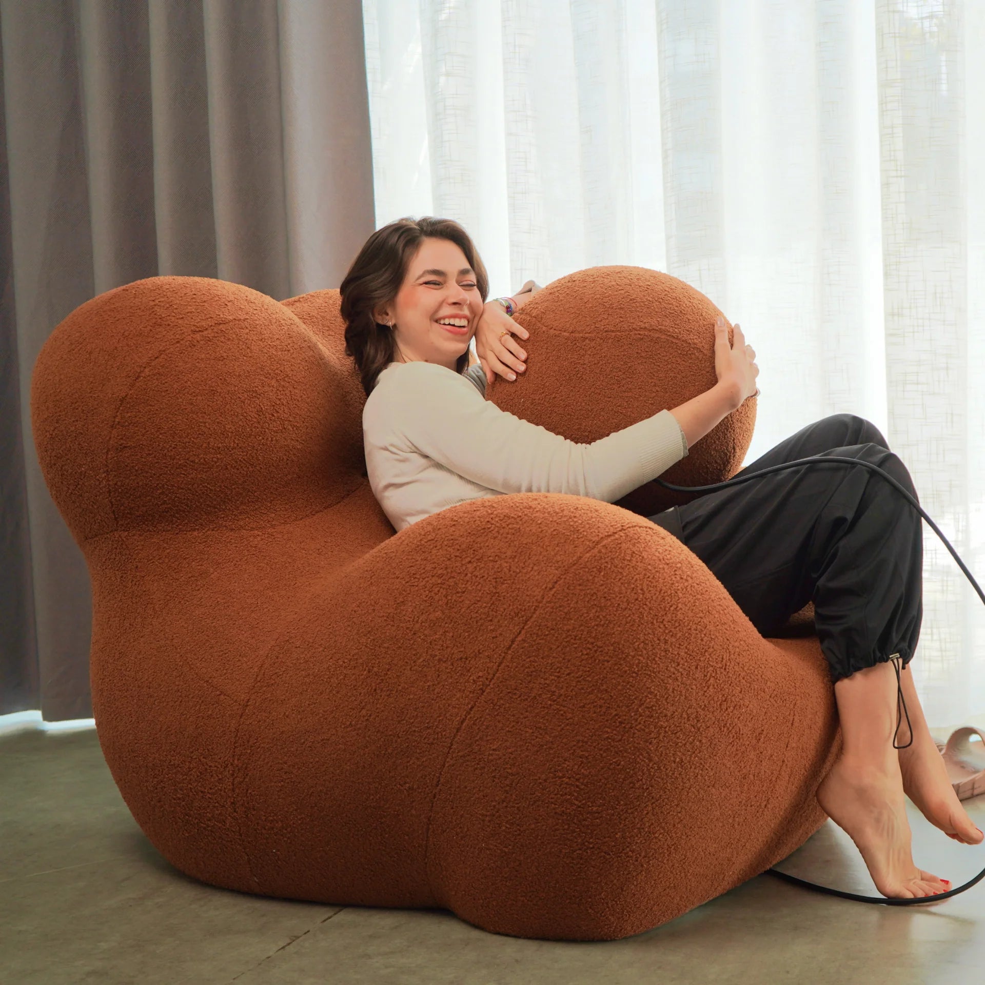 <tc>Sofa na Caixa</tc> Palla - Laranja