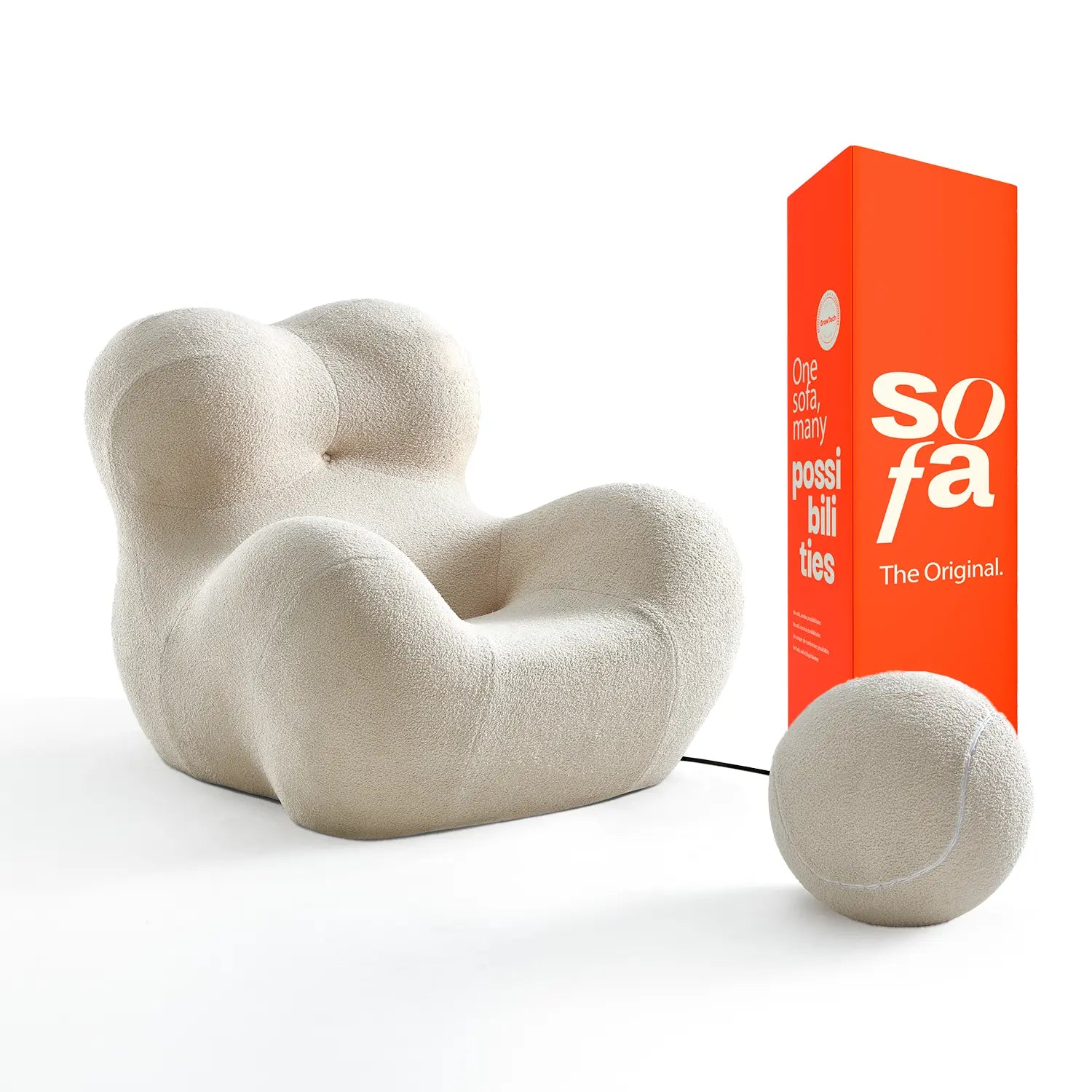 <tc>Sofa na Caixa</tc> Palla - Linho